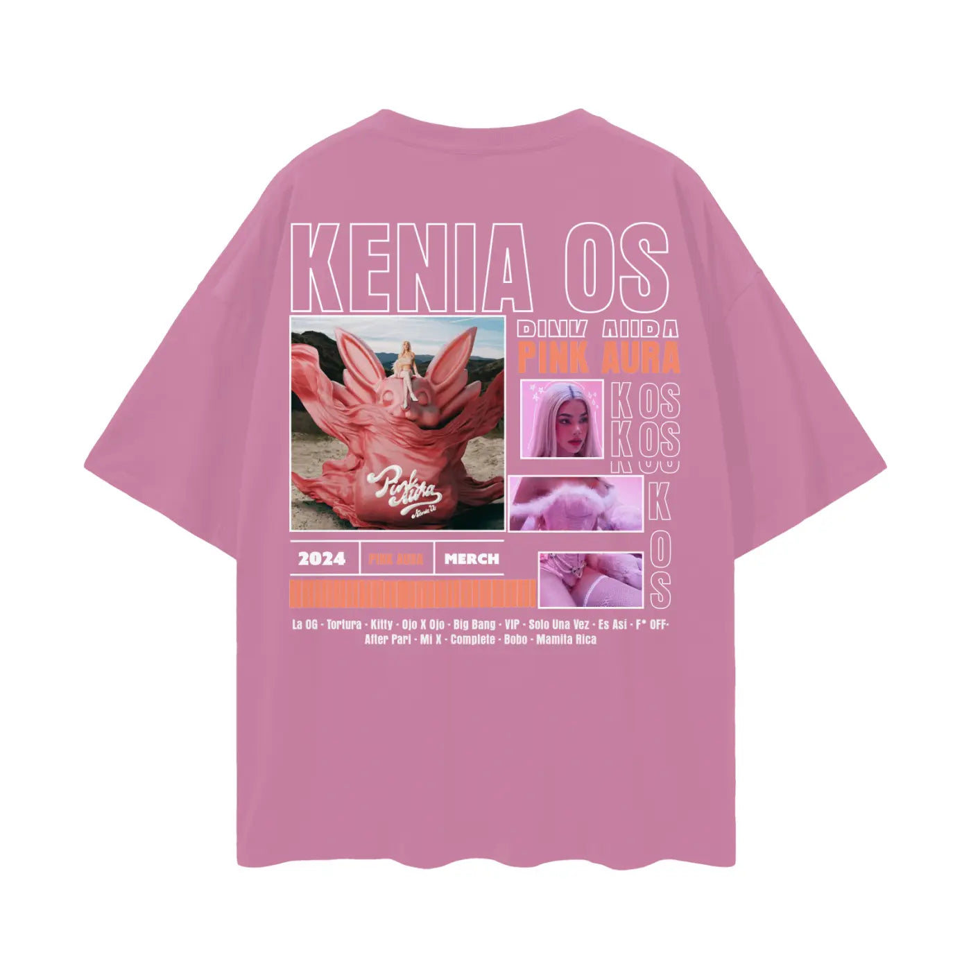 KENIA OS Oversize Deep Drop Shoulder Tee ODMPOD