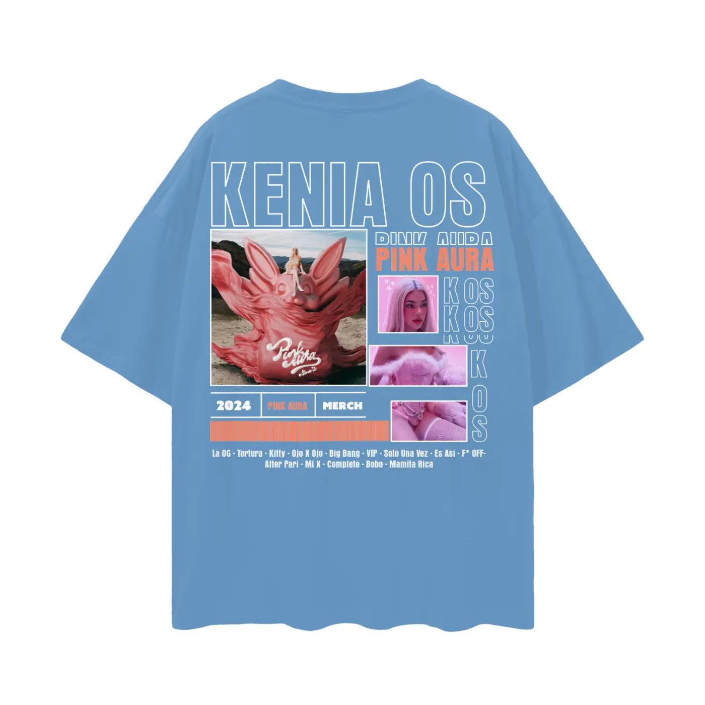 KENIA OS Oversize Deep Drop Shoulder Tee ODMPOD