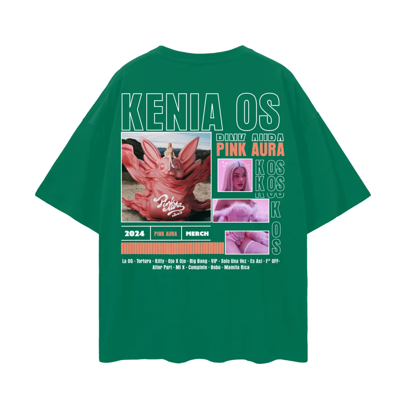 KENIA OS Oversize Deep Drop Shoulder Tee ODMPOD