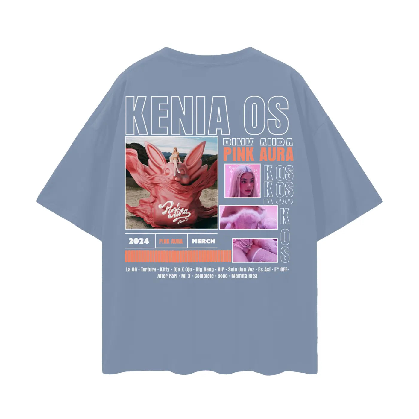 KENIA OS Oversize Deep Drop Shoulder Tee ODMPOD
