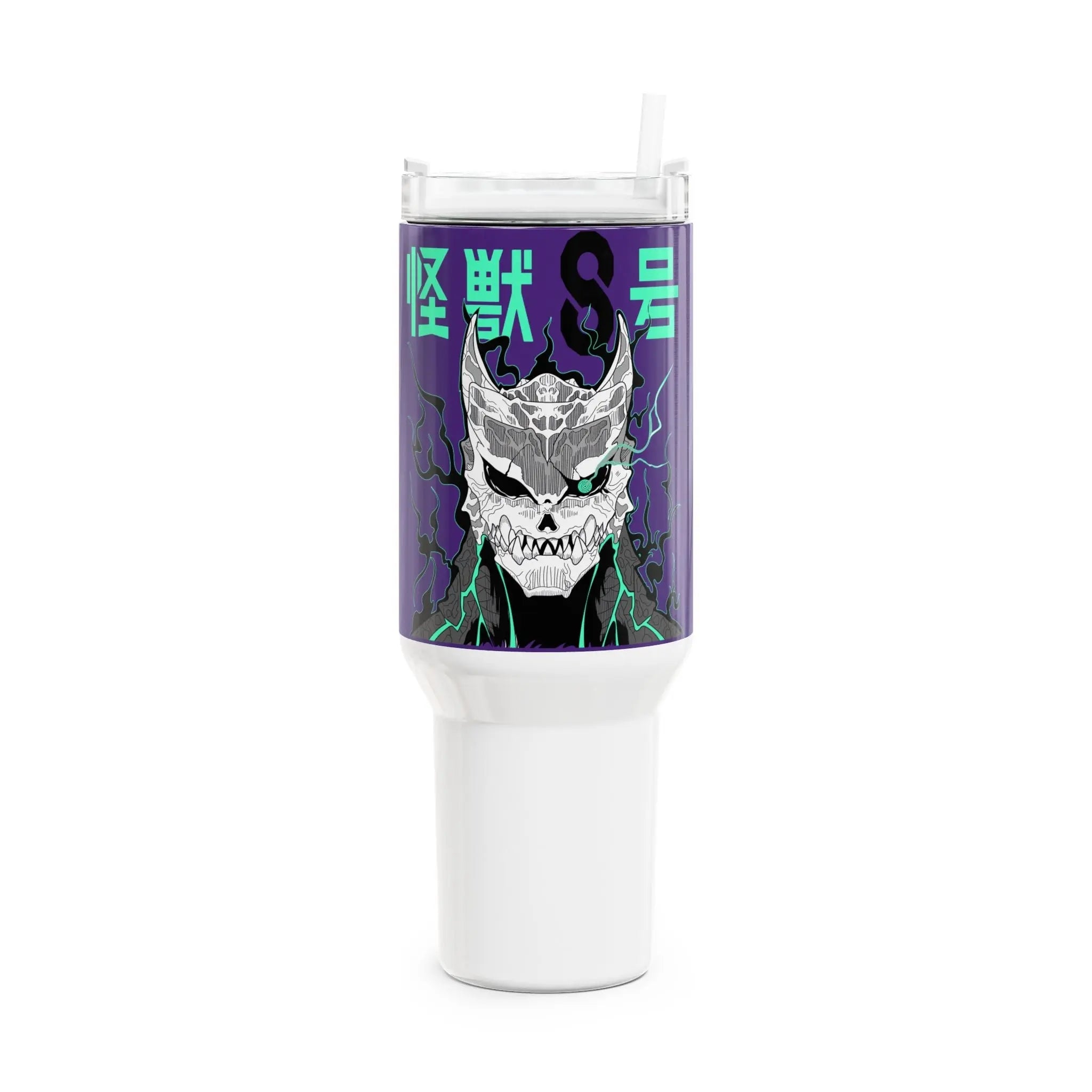 Kafka 40oz Monster Vibes Tumbler with Straw – Perfect for Anime Fans Printify