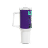 Kafka 40oz Monster Vibes Tumbler with Straw – Perfect for Anime Fans Printify