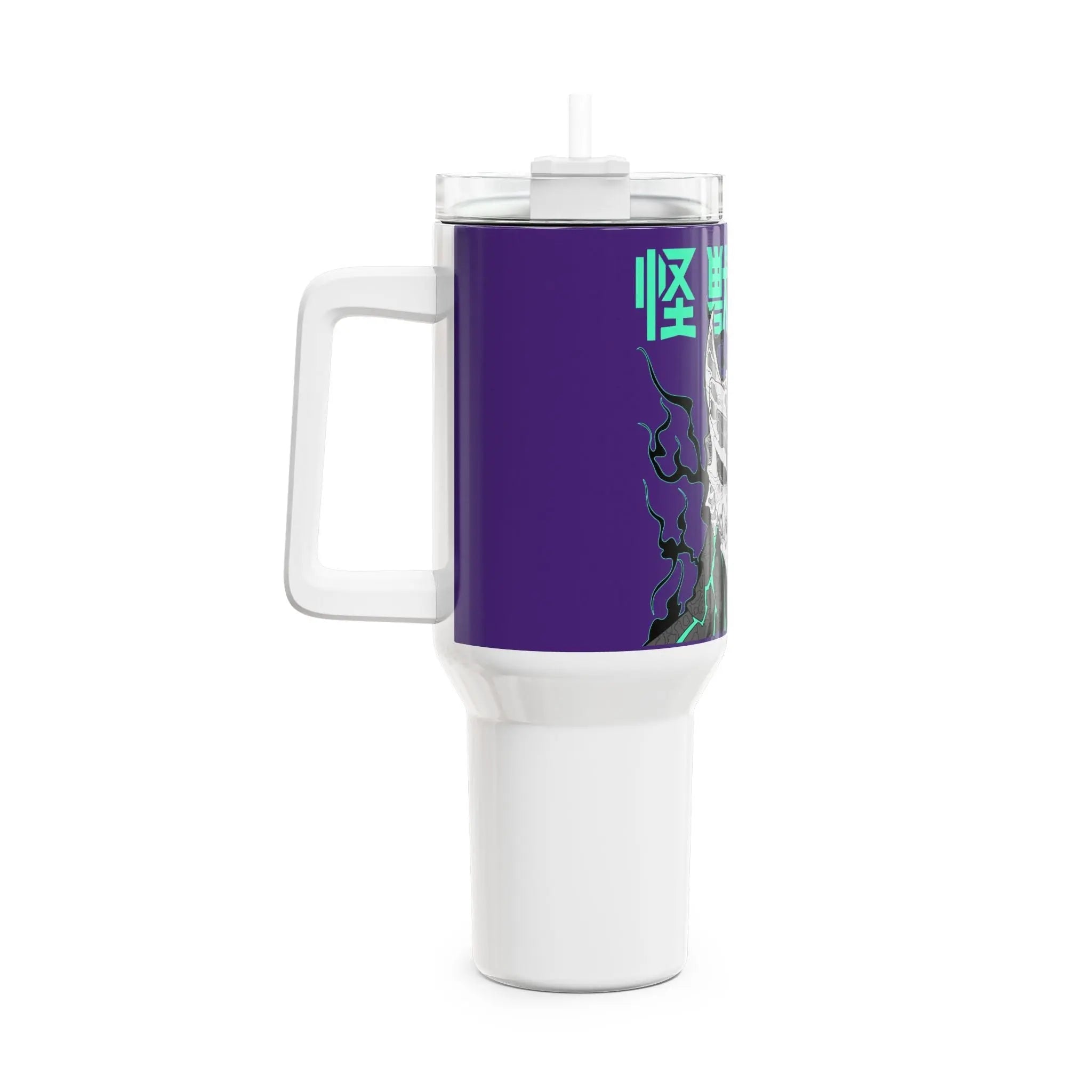 Kafka 40oz Monster Vibes Tumbler with Straw – Perfect for Anime Fans Printify