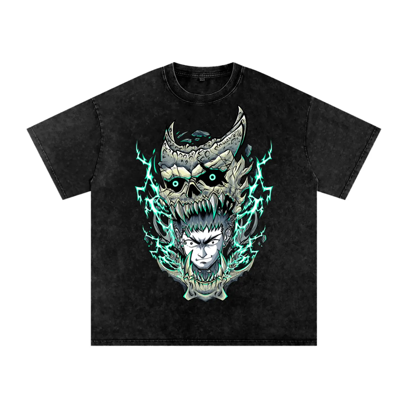 Kafka Kaiju No 8 Acid Wash Oversize T-Shirt ODMPOD