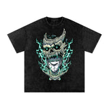 Kafka Kaiju No 8 Acid Wash Oversize T-Shirt ODMPOD