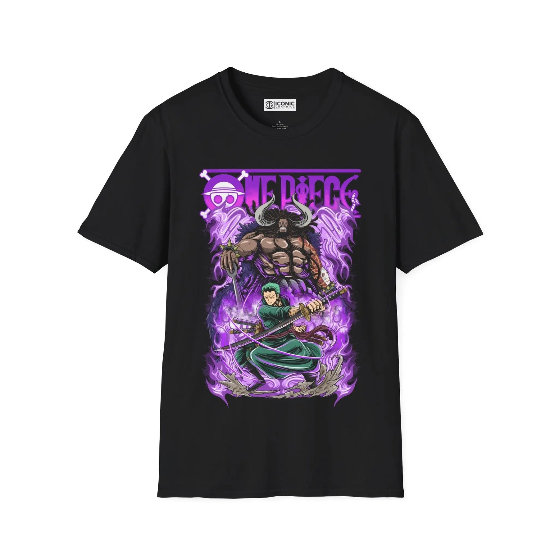 Kaido and Zoro One Piece T-Shirt Printify