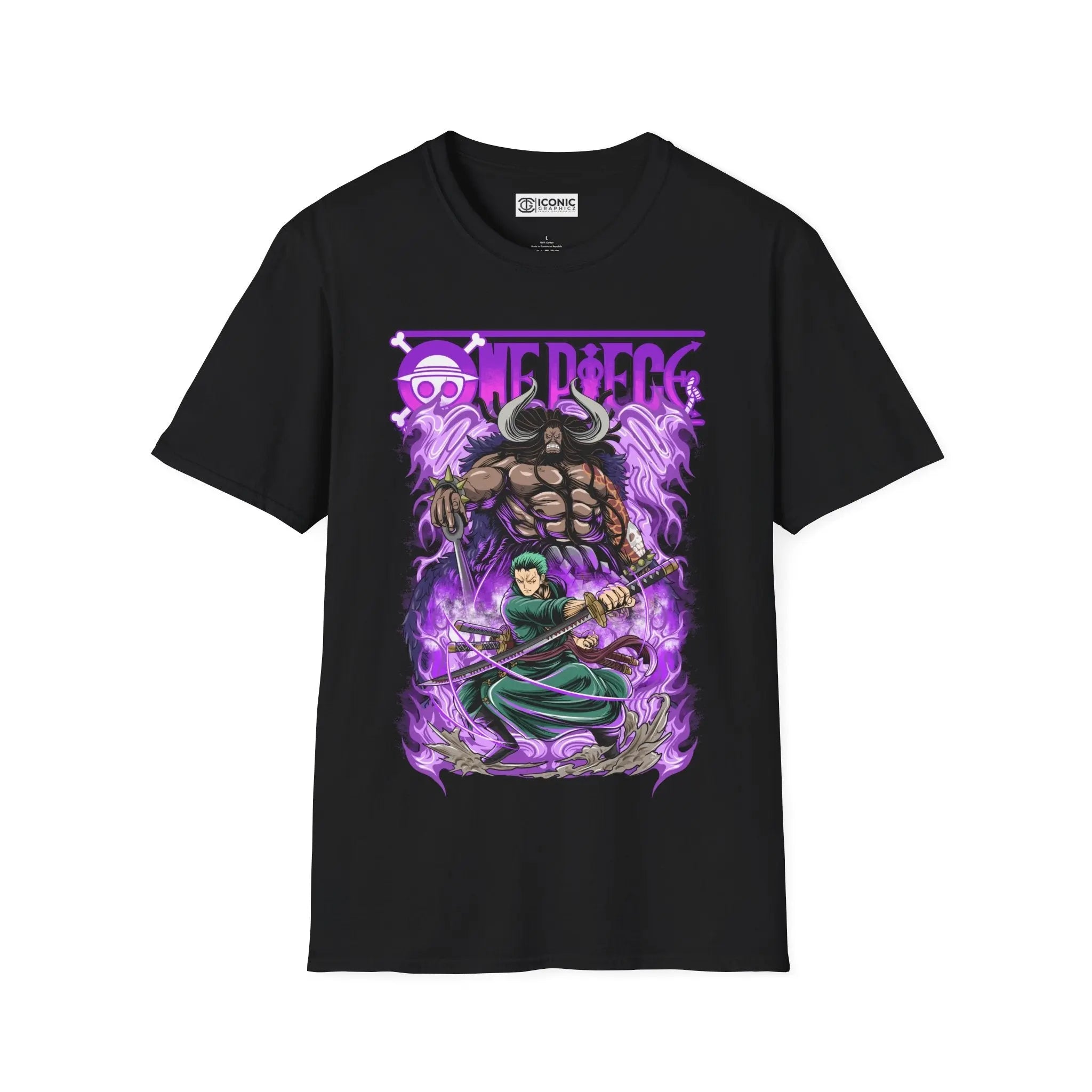 Kaido and Zoro One Piece T-Shirt Printify