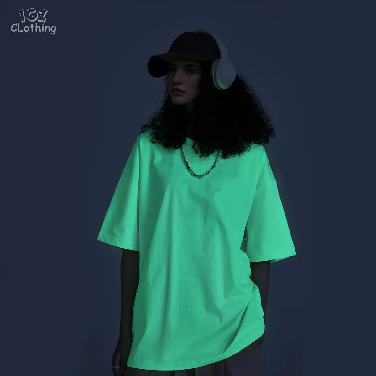 Kaiju No 8 Glow in the Dark Oversized T-Shirt IGZ Clothing