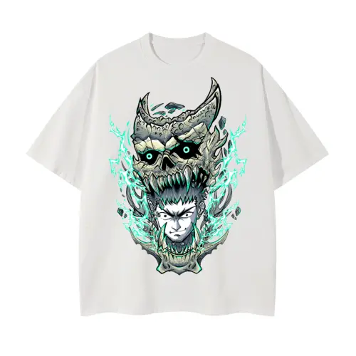 Kaiju No 8 Glow in the Dark Oversized T-Shirt IGZ Clothing