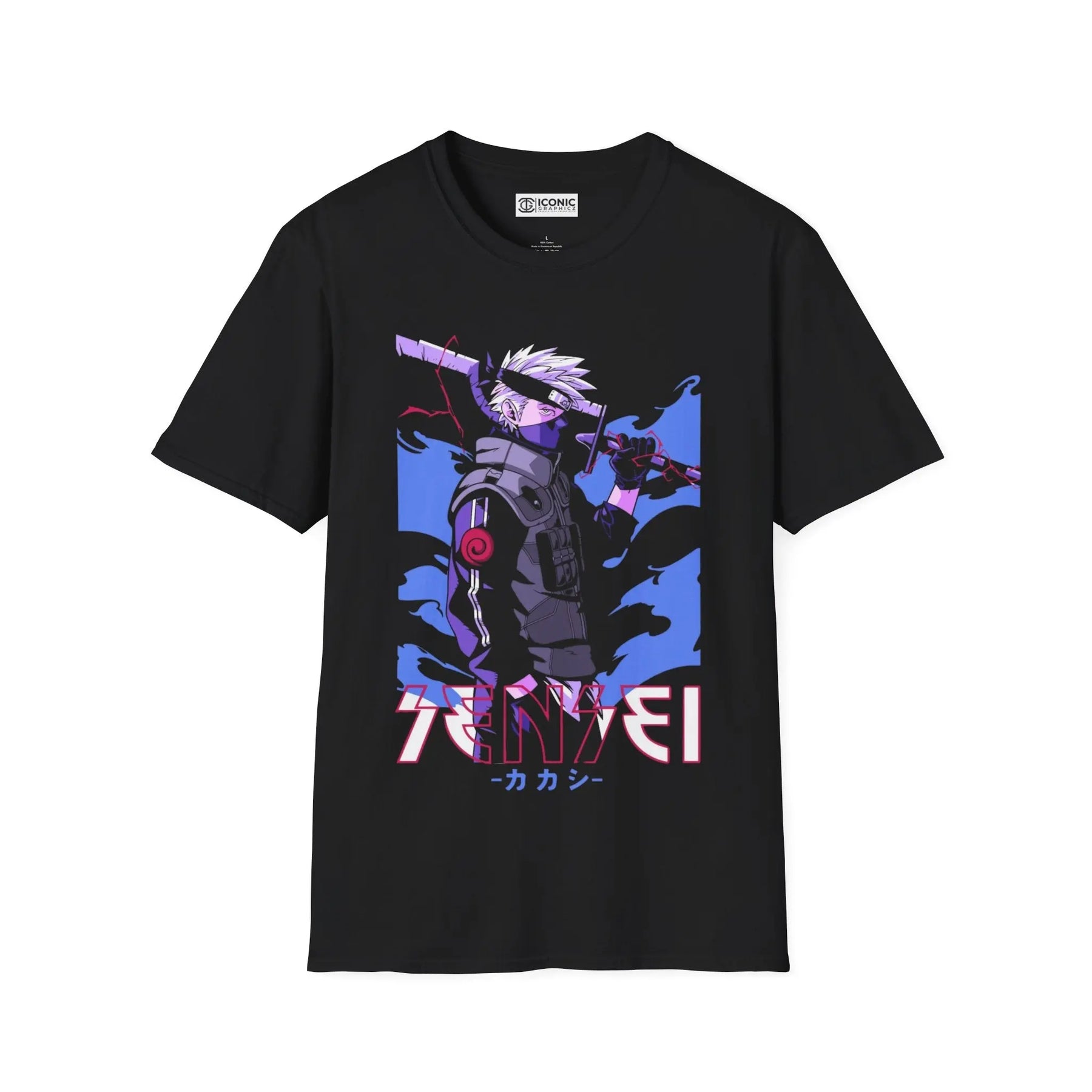 Kakashi Naruto T-Shirt Printify