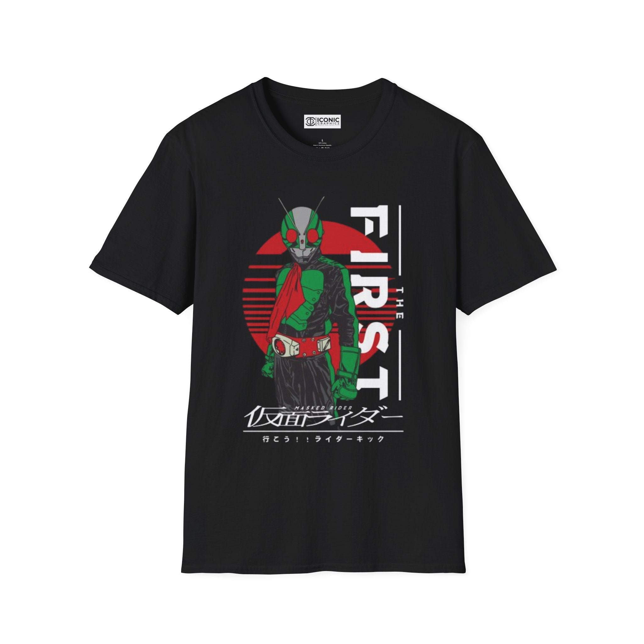 Kamen Rider T-Shirt - IGZ Clothing  - Kamen Rider Unisex Softstyle T-Shirt Best Price 26 at IGZ Clothing 