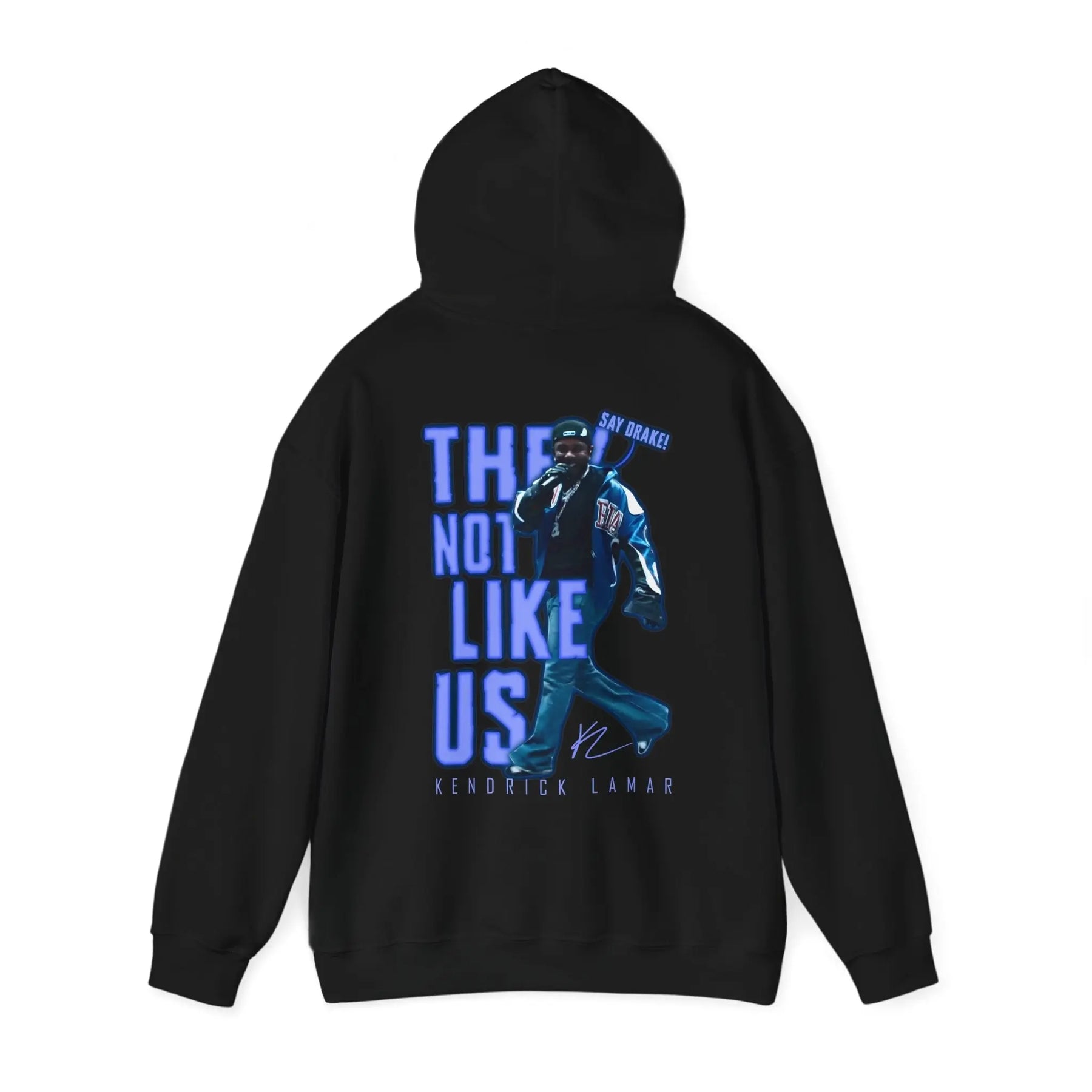 Kendrick Lamar Inspired Unisex Hoodie - 'They Not Like Us' Design Printify