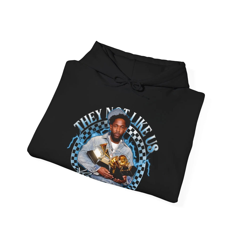 Kendrick Lamar Inspired Unisex Hoodie - 'They Not Like Us' Design Printify