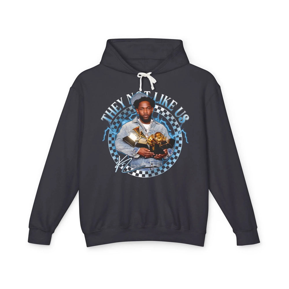 Kendrick Lamar Inspired Unisex Lightweight Hooded Sweatshirt - Unique Tribute to Hip-Hop Culture Printify