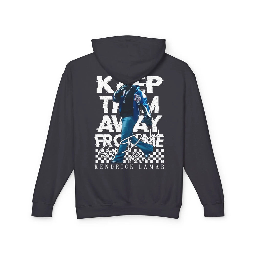 Kendrick Lamar Inspired Unisex Lightweight Hooded Sweatshirt - Unique Tribute to Hip-Hop Culture Printify