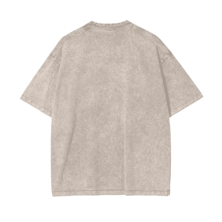 Kendrick Lamar Mustard Oversize Snow Washed T-Shirt ODMPOD