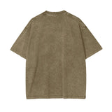 Kendrick Lamar Mustard Oversize Snow Washed T-Shirt ODMPOD