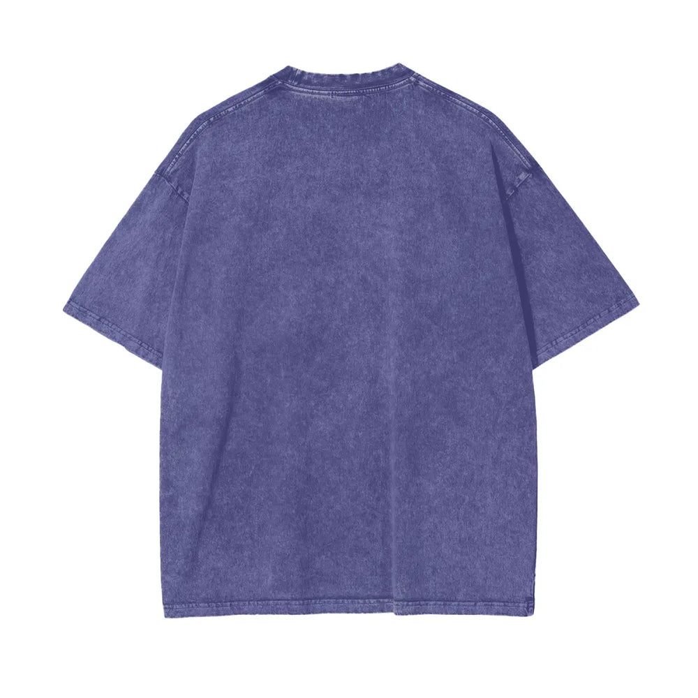 Kendrick Lamar Mustard Oversize Snow Washed T-Shirt ODMPOD