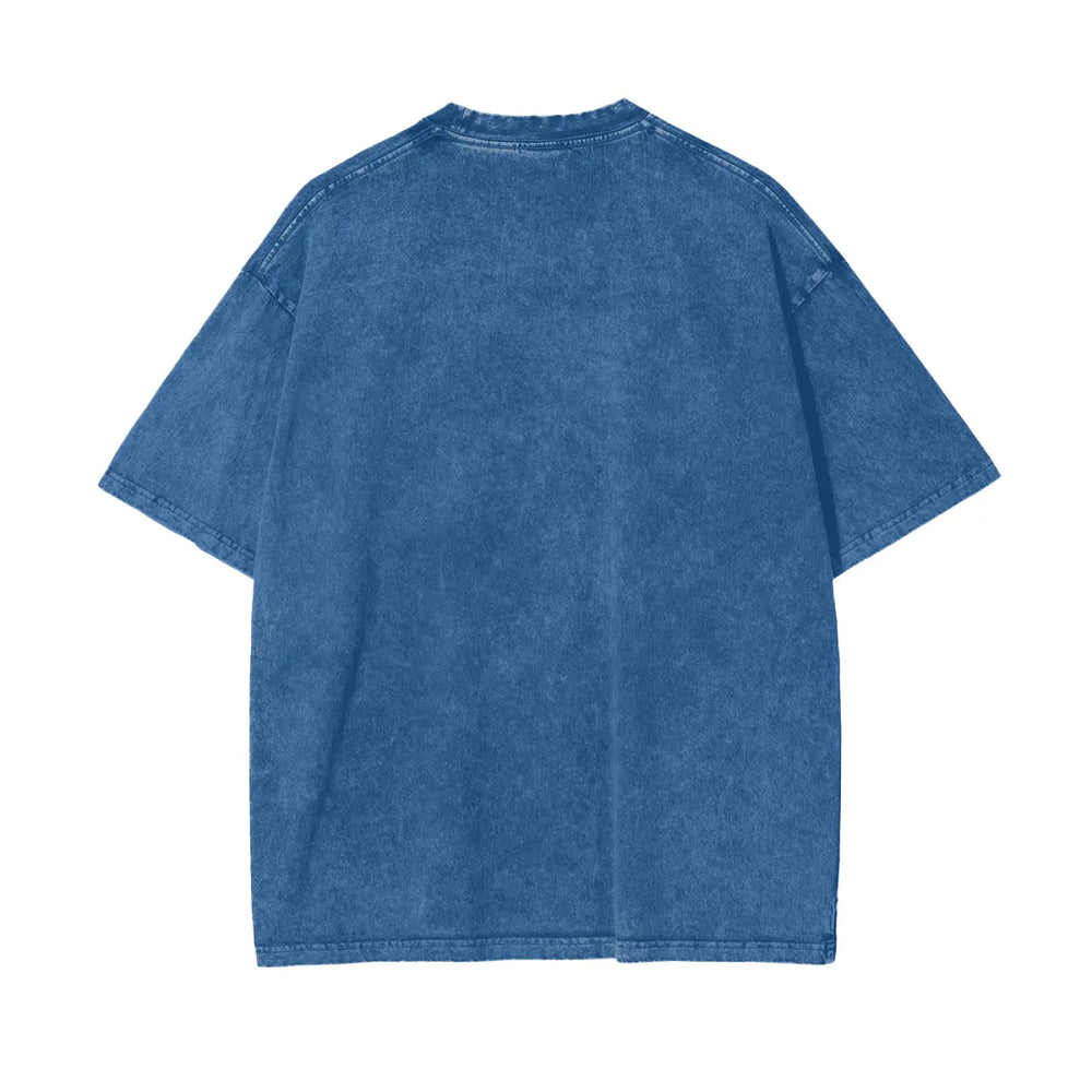 Kendrick Lamar Mustard Oversize Snow Washed T-Shirt ODMPOD