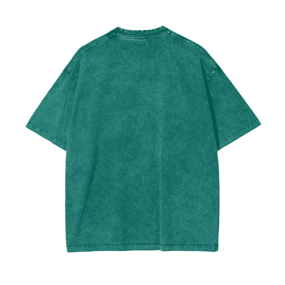 Kendrick Lamar Mustard Oversize Snow Washed T-Shirt ODMPOD