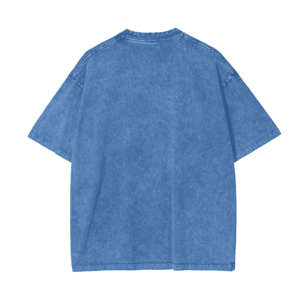 Kendrick Lamar Mustard Oversize Snow Washed T-Shirt ODMPOD
