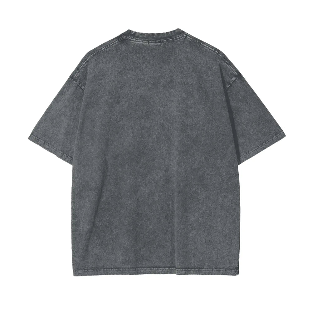 Kendrick Lamar Mustard Oversize Snow Washed T-Shirt ODMPOD