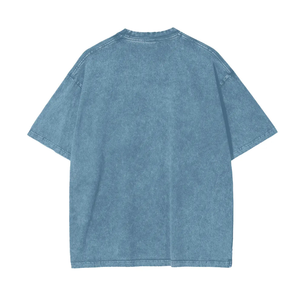 Kendrick Lamar Mustard Oversize Snow Washed T-Shirt ODMPOD