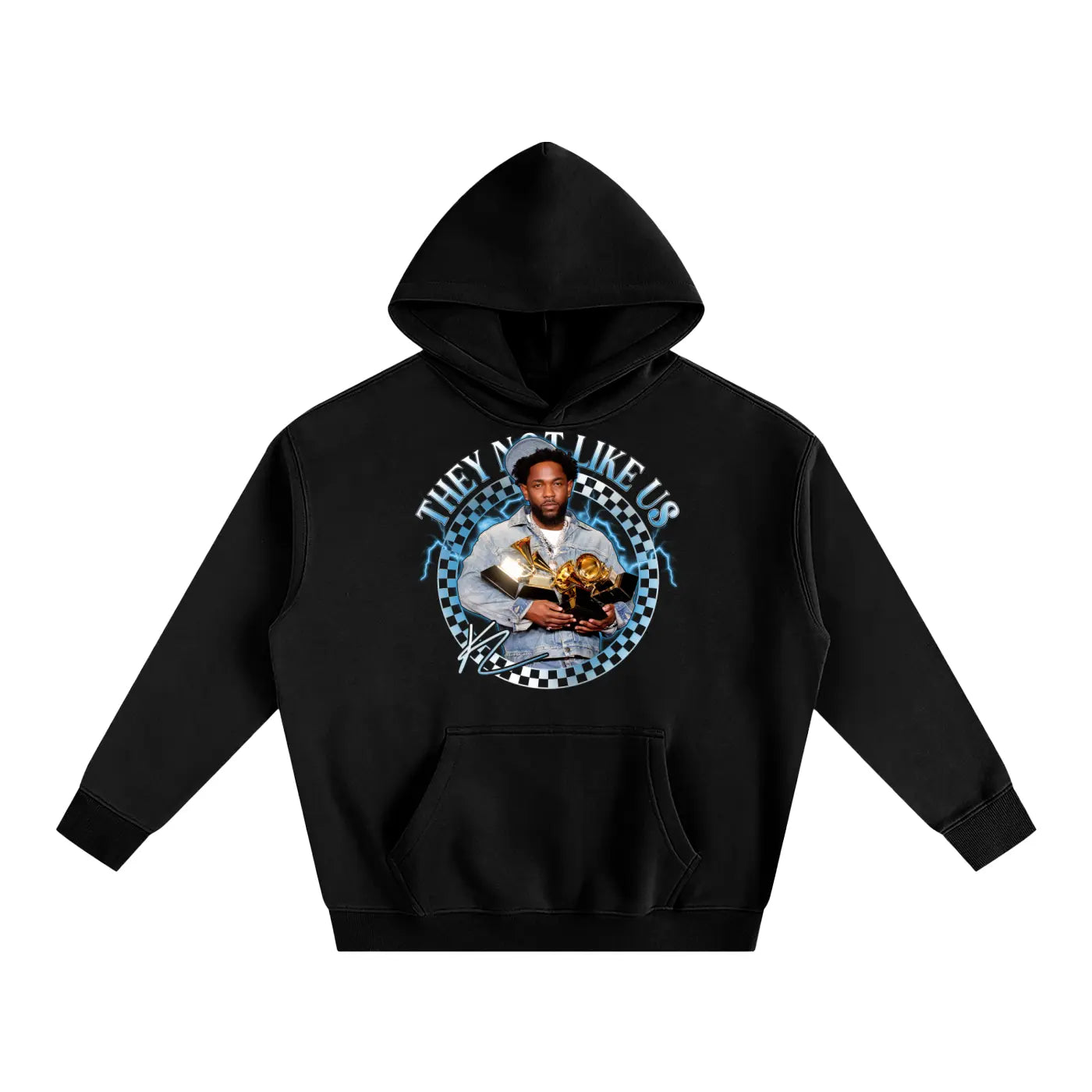 Kendrick Lamar Oversize Fleeced Hoodie ODMPOD