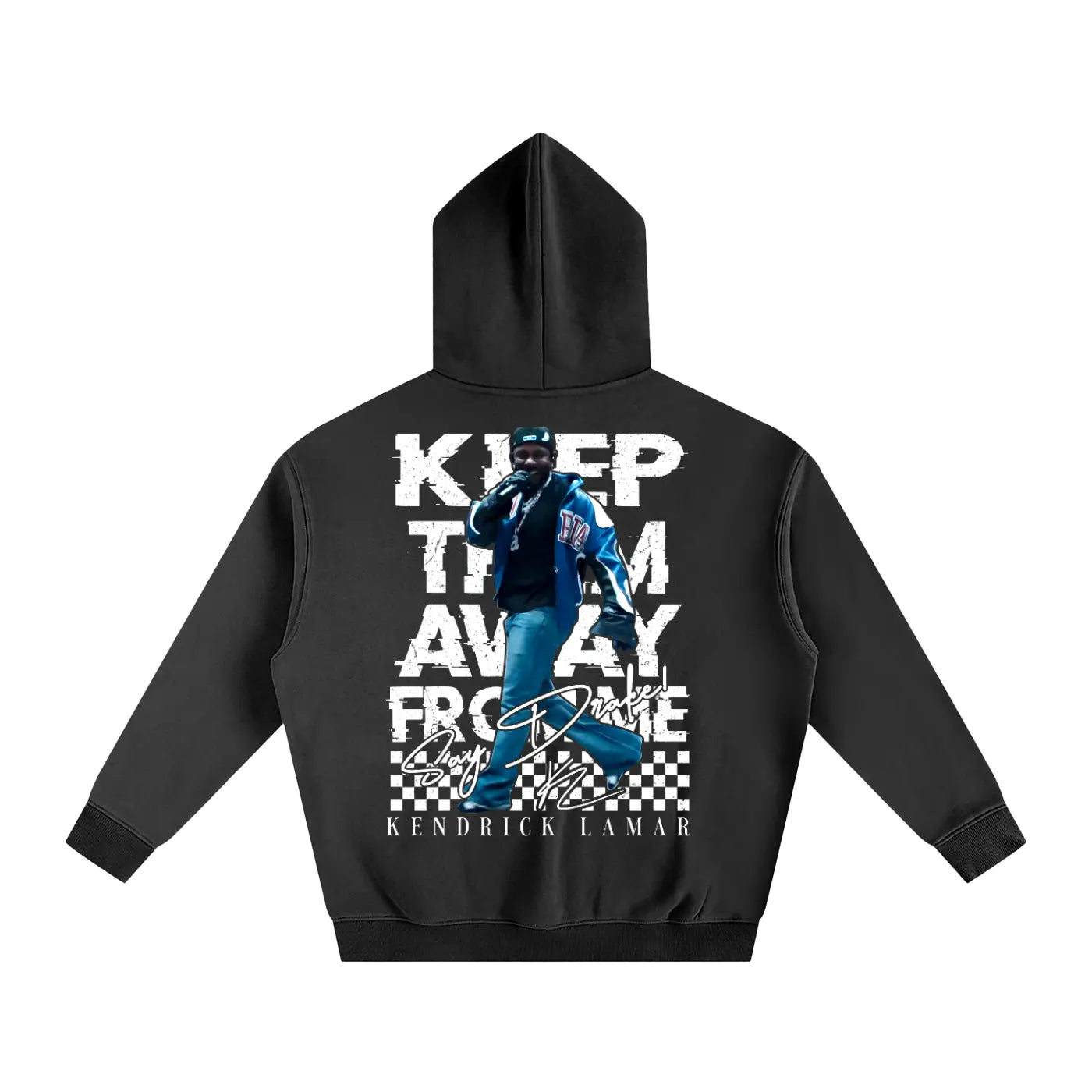 Kendrick Lamar Oversize Fleeced Hoodie ODMPOD