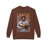 Kendrick Lamar Tribute Crewneck Sweatshirt - Unisex Midweight Fashion Printify