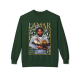 Kendrick Lamar Tribute Crewneck Sweatshirt - Unisex Midweight Fashion Printify