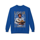 Kendrick Lamar Tribute Crewneck Sweatshirt - Unisex Midweight Fashion Printify