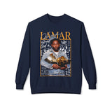 Kendrick Lamar Tribute Crewneck Sweatshirt - Unisex Midweight Fashion Printify