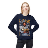 Kendrick Lamar Tribute Crewneck Sweatshirt - Unisex Midweight Fashion Printify