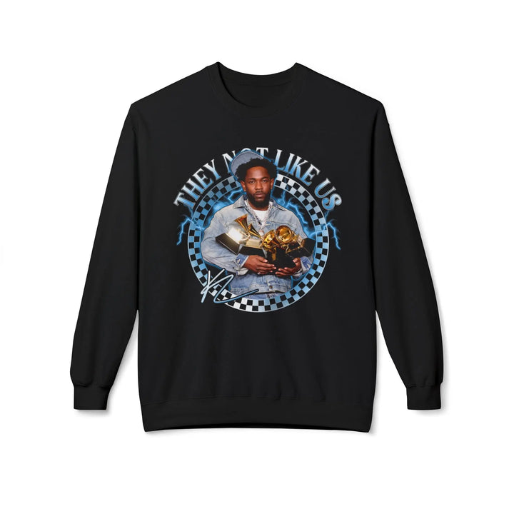 Kendrick Lamar Unisex Softstyle Crewneck Sweatshirt - They Not Like Us Design Printify