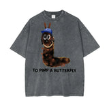 Kendrick Lamar to Pimp a Butterfly Oversize Snow Washed T-Shirt ODMPOD