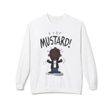Kendrick Mustard Unisex Midweight Fleece Sweatshirt – Fun and Comfy Apparel for All Occasions Printify