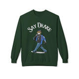 Kendrick Say Drake Graphic Fleece Sweatshirt - Unisex Midweight Crewneck Printify