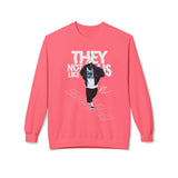 Kendrick Street Style Crewneck Sweatshirt - 'They Not Us Like Us' Printify
