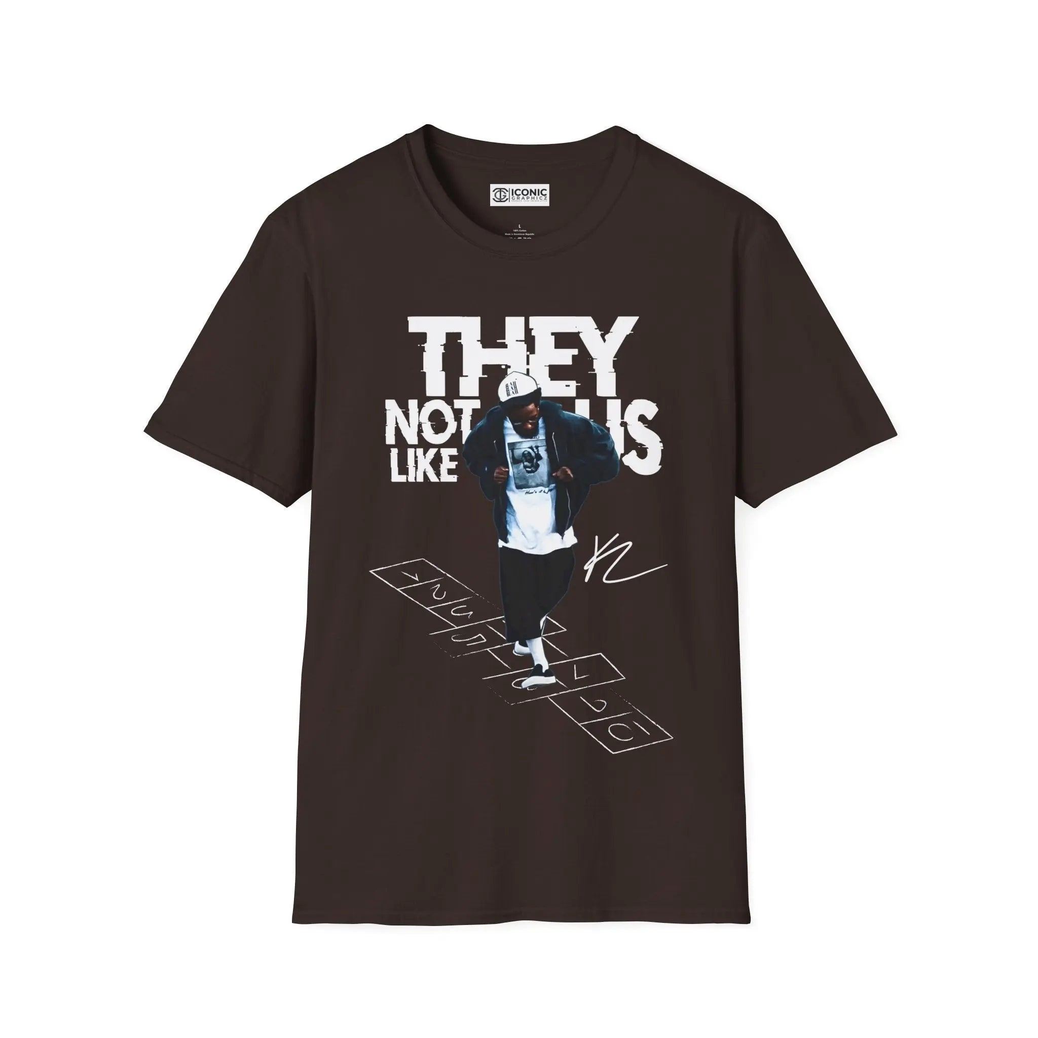 Kendrick They Not Like Us Unisex Softstyle T-Shirt - Trendy Graphic Tee for Streetwear Lovers Printify