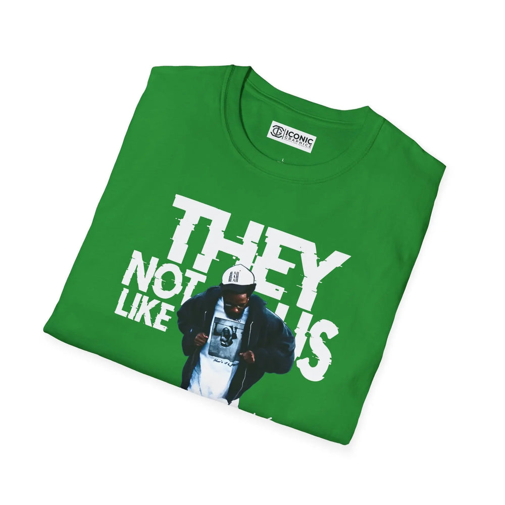 Kendrick They Not Like Us Unisex Softstyle T-Shirt - Trendy Graphic Tee for Streetwear Lovers Printify