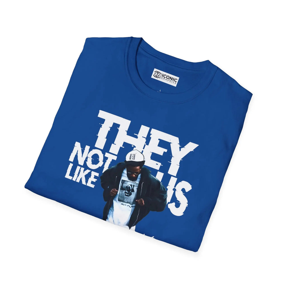 Kendrick They Not Like Us Unisex Softstyle T-Shirt - Trendy Graphic Tee for Streetwear Lovers Printify