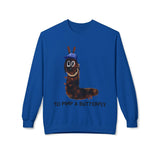 Kendrick Unisex Fleece Crewneck Sweatshirt - 'To Pimp a Butterfly' Design Printify