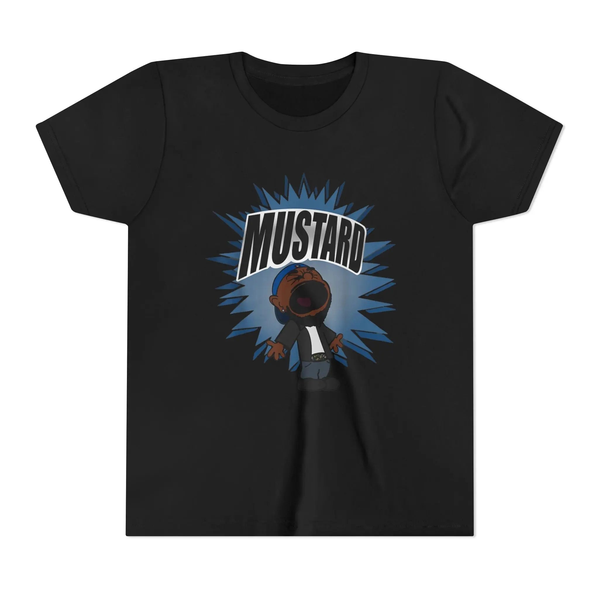 Kids Kendrick Lamar Mustard Graphic Tee Printify