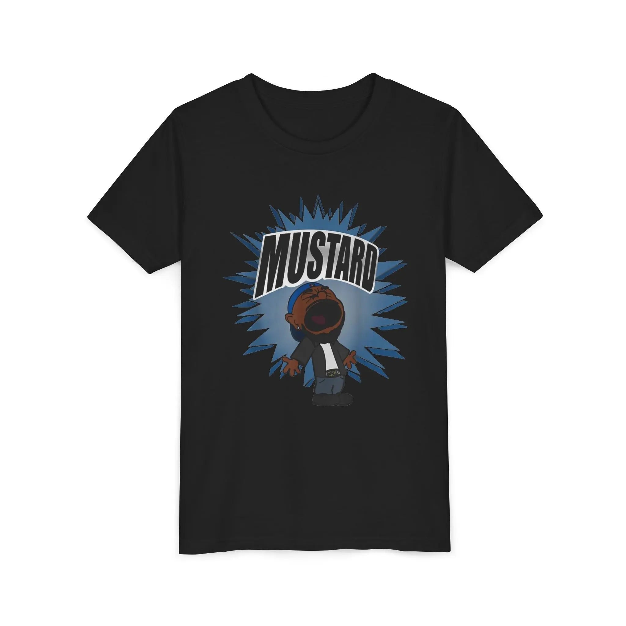 Kids Kendrick Lamar Mustard Graphic Tee Printify