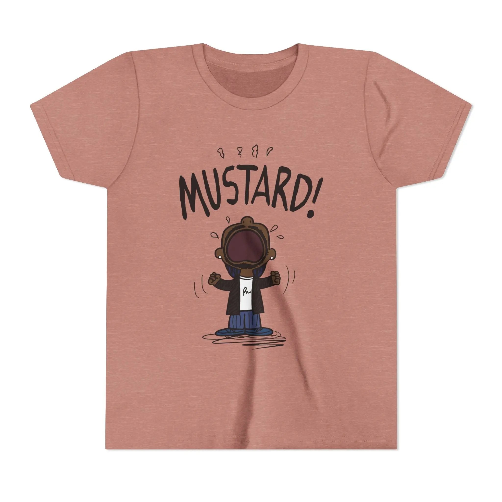 Kids Kendrick Lamar Mustard Graphic Tee Printify