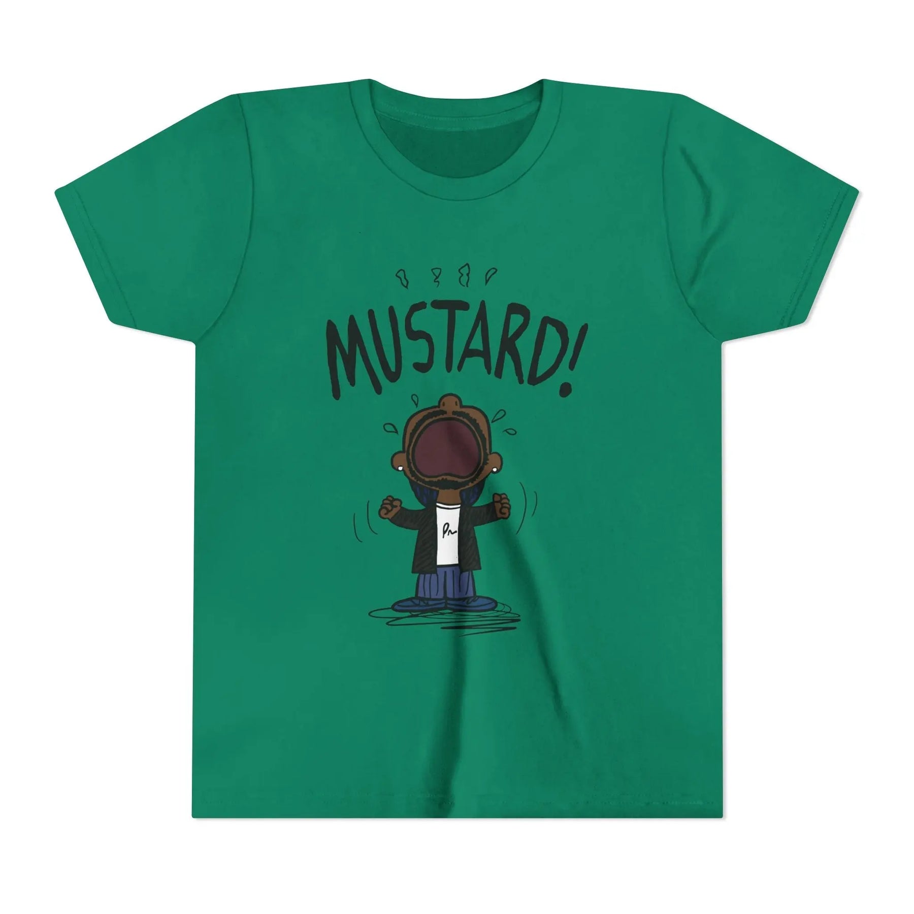 Kids Kendrick Lamar Mustard Graphic Tee Printify
