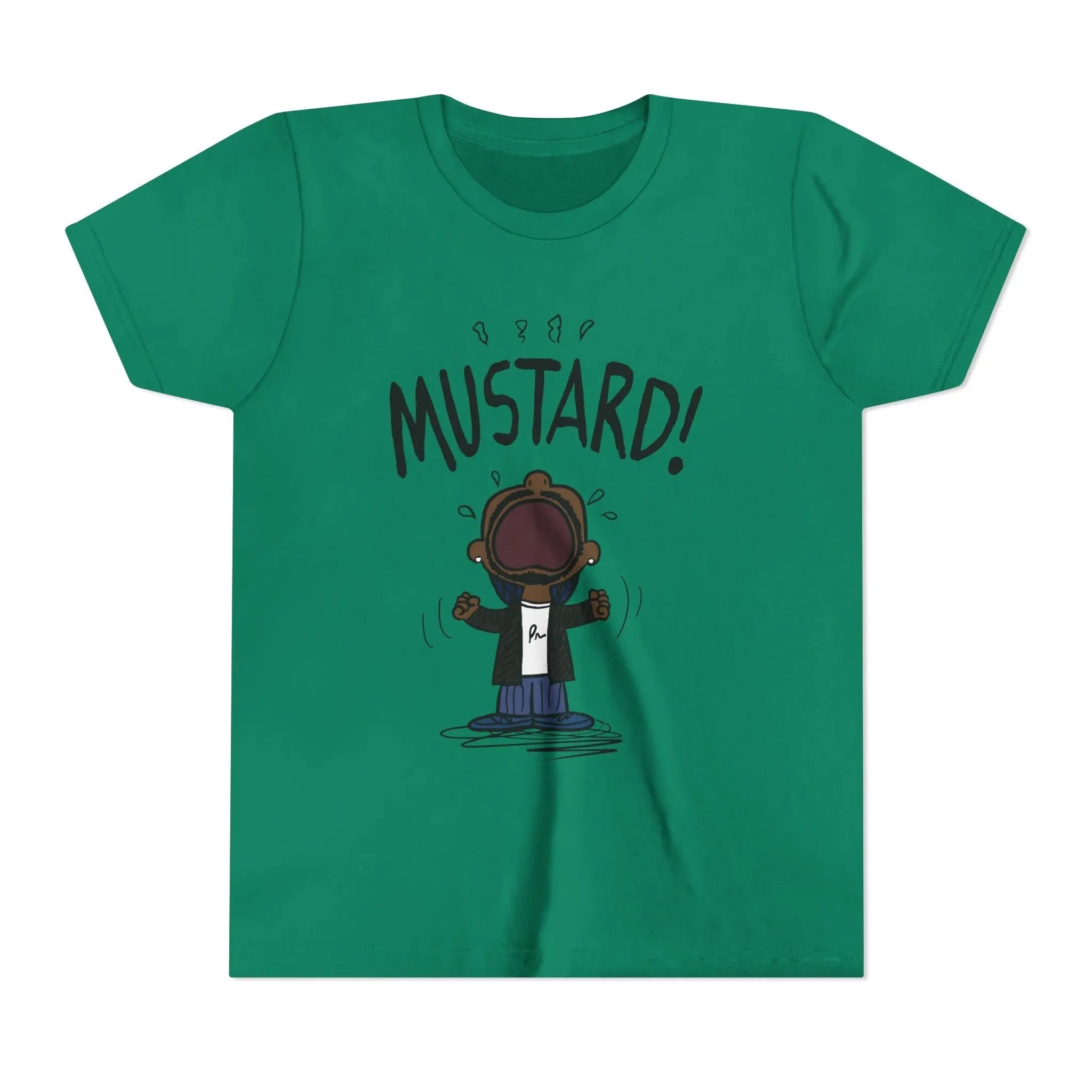 Kids Kendrick Lamar Mustard Graphic Tee Printify
