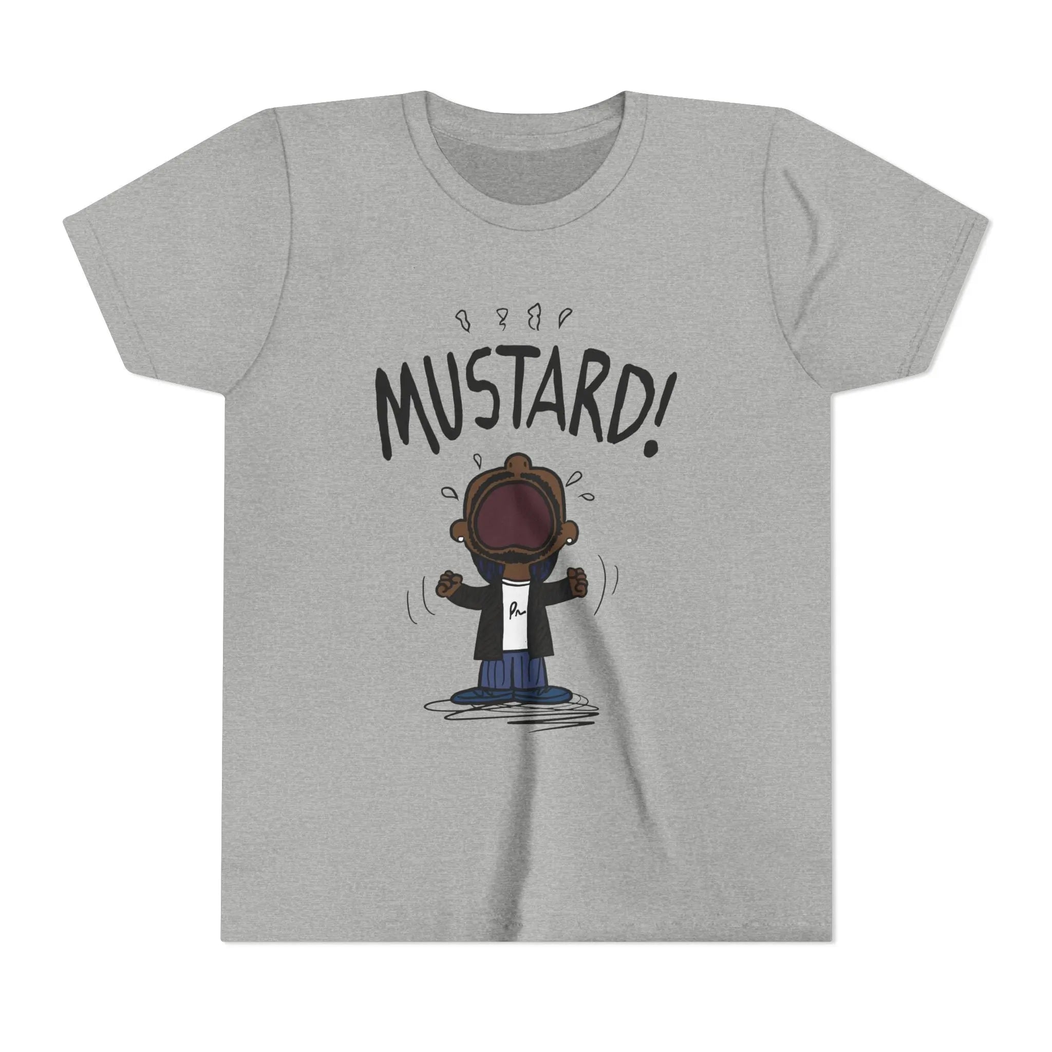 Kids Kendrick Lamar Mustard Graphic Tee Printify