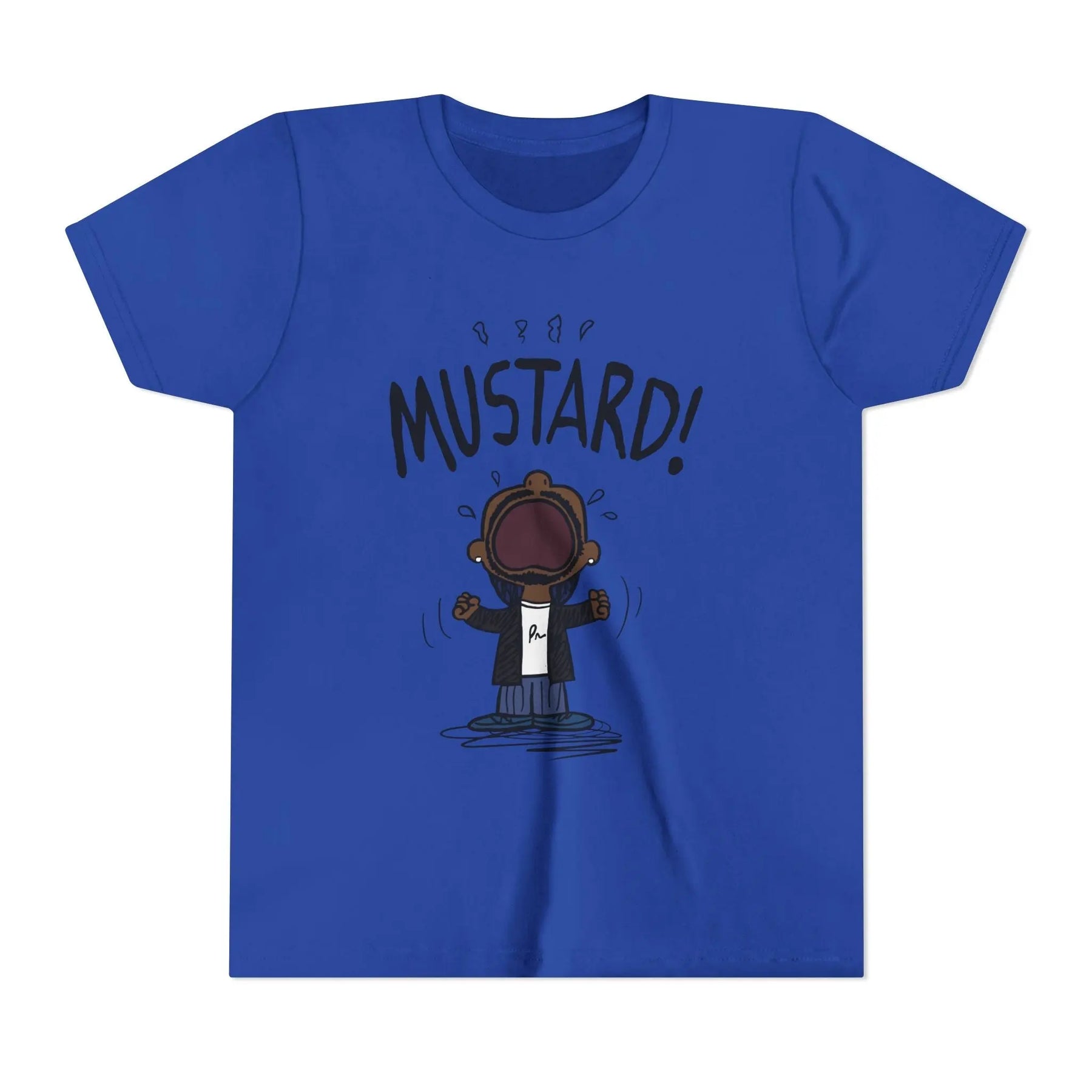 Kids Kendrick Lamar Mustard Graphic Tee Printify